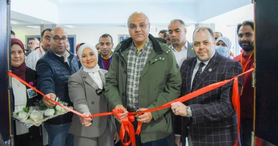 محافظ الإسكندرية يفتتح الجناح الملكى بمستشفى العجمى التخصصى