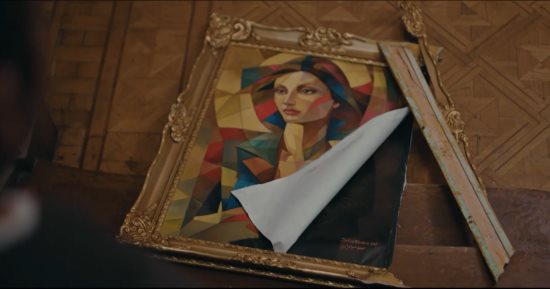 مسلسل فن الحرب.. حكاية لوحات تخفى تحتها بورتريهات