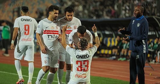 أهداف الزمالك وزد فى الدورى