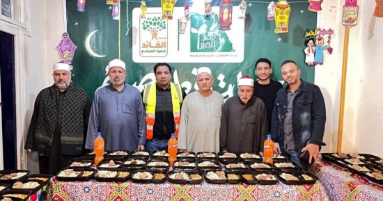 15 ألف وجبة يوميا للصائمين فى موائد الرحمن بساحات مساجد الشرقية