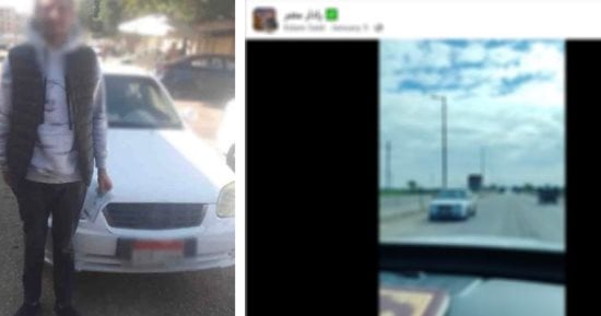 سائق الموت" فى قبضة الأمن.. كواليس فيديو السير عكس الاتجاه بالشرقية