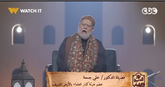 علي جمعة بنور الدين والشباب: الرسول القدوة العظمى لكل الأجيال