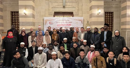 من رحاب مسجد السيدة زينب.. انطلاق الملتقى الفكرى للطلاب الوافدين للعام الثانى