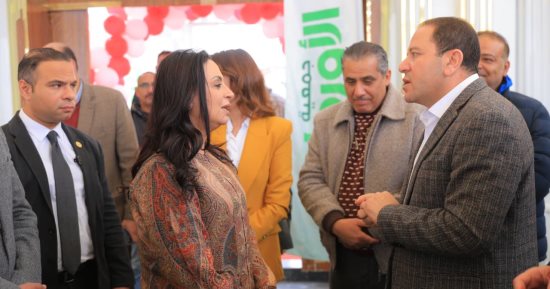وزيرة التضامن تتفقد مقر إطعام جمعية الأورمان بإمبابة