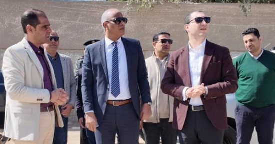 محافظ كفر الشيخ يتفقد أعمال إنشاء كوبرى سخا العلوى بطول 630 مترا وعدد من المحاور