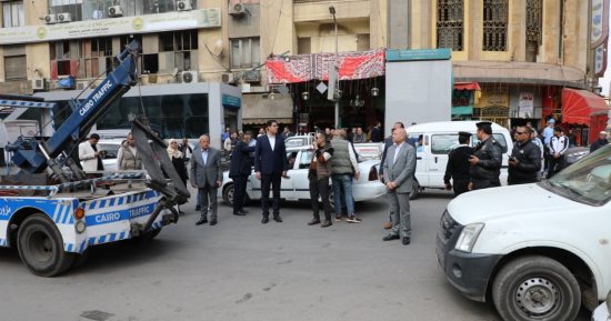 ​لليوم الثانى.. محافظ القاهرة يقود جولة مفاجئة بوسط المدينة لإزالة الإشغالات