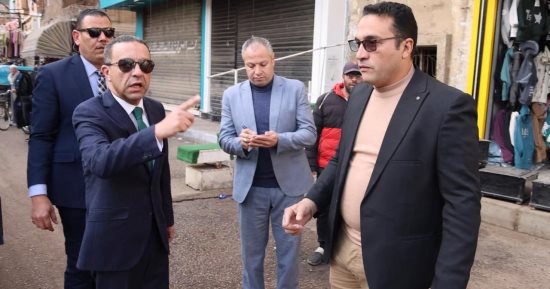 محافظ المنوفية يشدد على رئيس حي غرب إزالة كافة الإشغالات بشوارع الساحة
