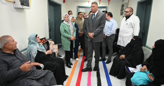 محافظ جنوب سيناء يتفقد مستشفى شرم الشيخ للاطمئنان على انتظام الخدمات الطبية
