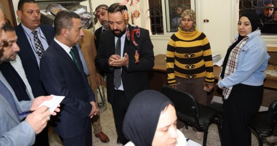 محافظ المنوفية ينتقد سوء تنظيم الخدمة بالتأمين الصحى فى شبين الكوم