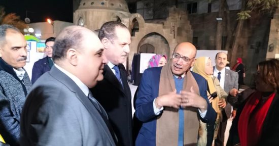 رئيس قصور الثقافة وأمين الأعلى للثقافة يفتتحان ليالى رمضان بالحديقة الثقافية.. صور