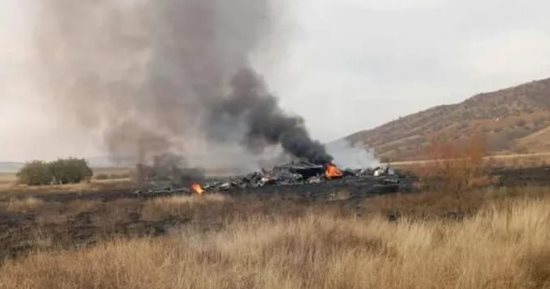 مصرع 14 شخصا فى حادث تحطم طائرة ركاب جنوب السودان