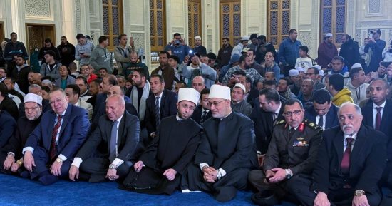 المفتي يشهد احتفال وزارة الأوقاف بذكرى انتصارات العاشر من رمضان بالمقطم