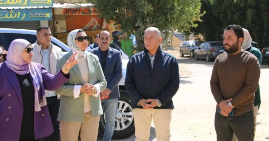 محافظ الوادي الجديد تتابع أعمال إنشاء مدرسة المتفوقين STEM بمدينة الخارجة