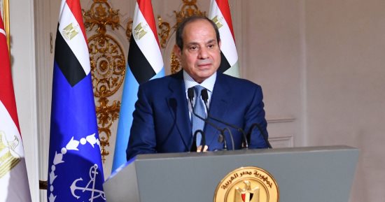 نص كلمة الرئيس السيسى فى حفل إفطار القوات المسلحة احتفالا بانتصارات العاشر من رمضان
