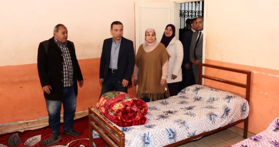 محافظ المنوفية يتفقد دار  كبار بلا مأوي للاطمئنان على مستوى وجودة الخدمات