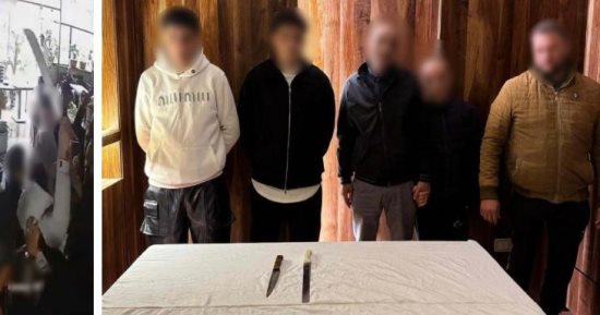 خناقة الـ"شيك" تنتهي بتحطيم مقهى وضبط أبطال فيديو الأسلحة البيضاء