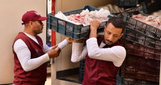 أبو العينين عضو التحالف الوطنى تشارك فى فطار المطرية السنوى
