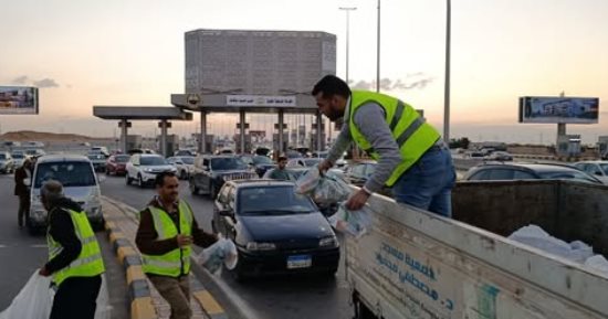 جمعية الدكتور مصطفى محمود عضو التحالف الوطني تواصل حملاتها لتوزيع شنطة رمضان