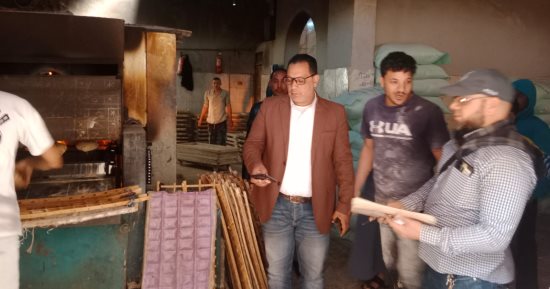 محافظ المنوفية استمرار شن الحملات التفتيشية المفاجئة علي المخابز البلدية