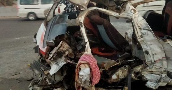 مصرع شاب وإصابة آخر إثر وقوع حادث تصادم في ميت غمر بالدقهلية
