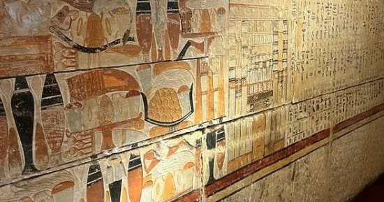 مقتنيات المتحف المصرى.. غرفة دفن دشرى