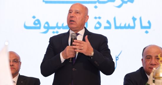 وزير النقل يشهد حفل تخرج دفعة جديدة بالمعهد العالى فى وردان 