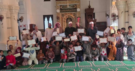 أوقاف جنوب سيناء: دعم مكاتب التحفيظ وتشجيع الناشئة على حفظ القرآن الكريم 