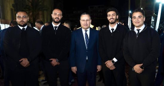 وزير التعليم العالي يشارك فى حفل إفطار هندسة الإسكندرية