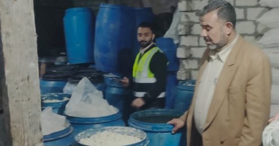 ضبط 48 طن سلع مجهولة المصدر خلال حملات رقابية بالشرقية