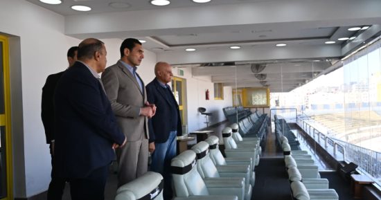 وزير الشباب والرياضة يلتقي مجلس الإسماعيلي والجهاز الفنى للفريق