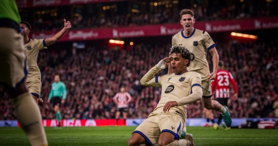 أرقام استثنائية من لامين يامال مع برشلونة ومنتخب إسبانيا فى 2025-2026