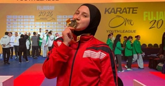 حكاية رؤى الطاهر بنت الشرقية.. بدأت الكاراتيه فى سن الرابعة إلى بطلة عالم
