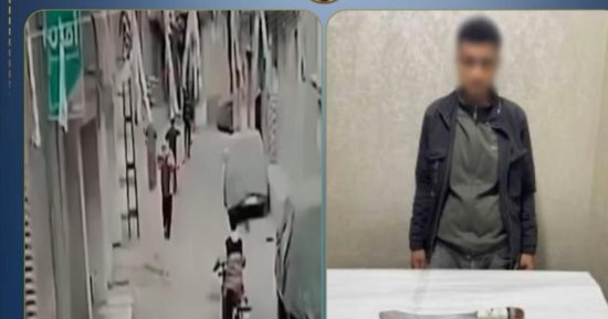 شخص يمزق جسد طليقته بسلاح أبيض في شوارع طنطا.. فيديو