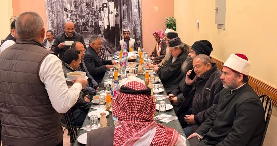 إفطار الوحدة الوطنية داخل دير سانت كاترين يجسد روح التعايش في أرض التجلى.. صور