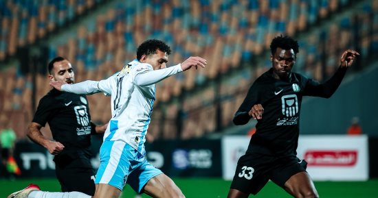 تعادل سلبى بين بيراميدز والبنك الأهلى فى الشوط الأول