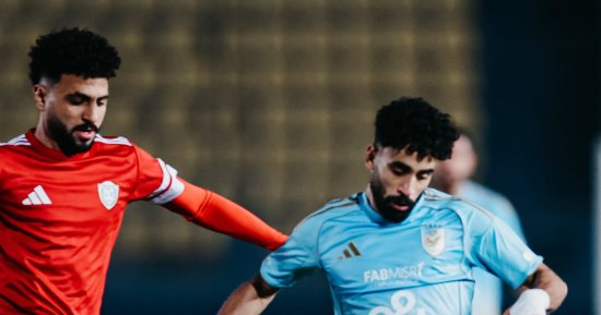 محمد عاطف أفضل لاعب فى مباراة الأهلى وطلائع الجيش