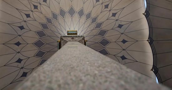 قباب المسجد النبوى والمظلات العملاقة جمال معماري يحقق الراحة للمصلين