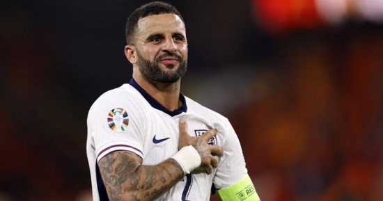 كايل والكر يعلن اعتزال اللعب الدولي مع منتخب إنجلترا 