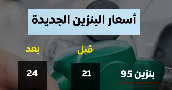 سعر البنزين والسولار اليوم فى محطات الوقود بمصر.. إنفوجراف