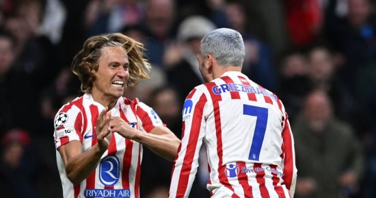 أتلتيكو مدريد يكتسح توتنهام 5-2 فى ذهاب ثمن نهائى أبطال أوروبا.. فيديو