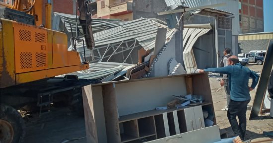 حملات موسعة بأحياء الإسكندرية لإزالة التعديات والبناء المخالف