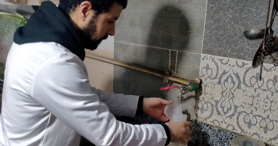 جولات ميدانيه بقري القليوبيه للتأكد من جودة المياه وانتظم الخدمة