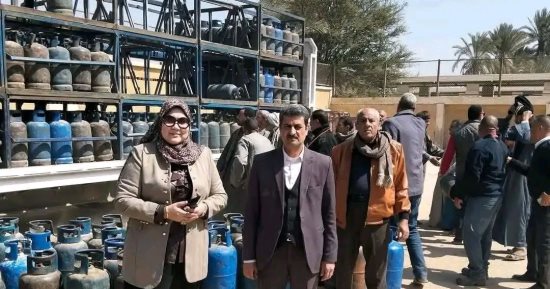 تموين سوهاج: توزيع 66867 أسطوانة بوتاجاز بجميع المراكز خلال أسبوع