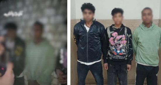 علقة موت فى الجيزة.. الأهالي يلقنون عصابة «خطف الموبايلات» درسا قاسيا