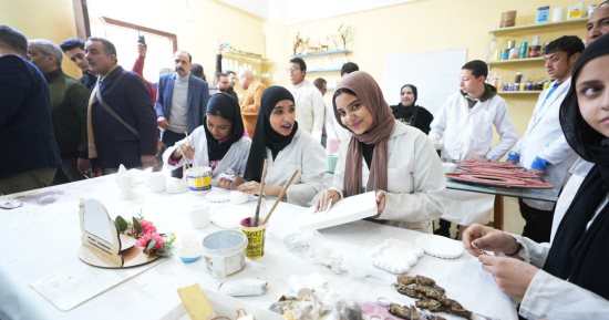 «إبداع» أول مركز تدريبي وإنتاجي بالمدارس الفنية في أسيوط
