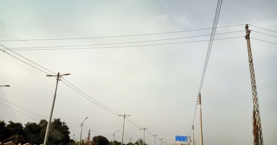 نشاط للرياح مثير للأتربة وسطوع متقطع للشمس فى بنى سويف.. فيديو