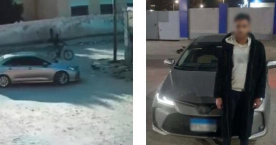 طالب يزلزل الشيخ زويد بحركات بهلوانية بالسيارة والداخلية تنجح فى اصطياده