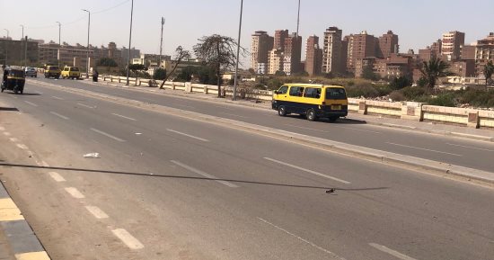 نشاط شديد للرياح المحملة بالأتربة فى الغربية.. فيديو 