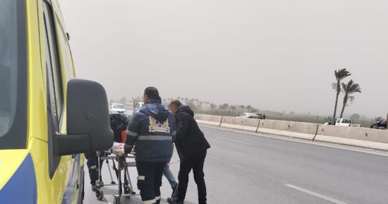 حادث مأساوى.. مصرع عامل بعد التفاف شال حول رقبته أثناء قيادته تروسيكل بقنا