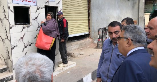 محافظ الدقهلية يتفقد مخبز المحافظة لمتابعة الالتزام بالأوزان المقررة وجودة الخبز